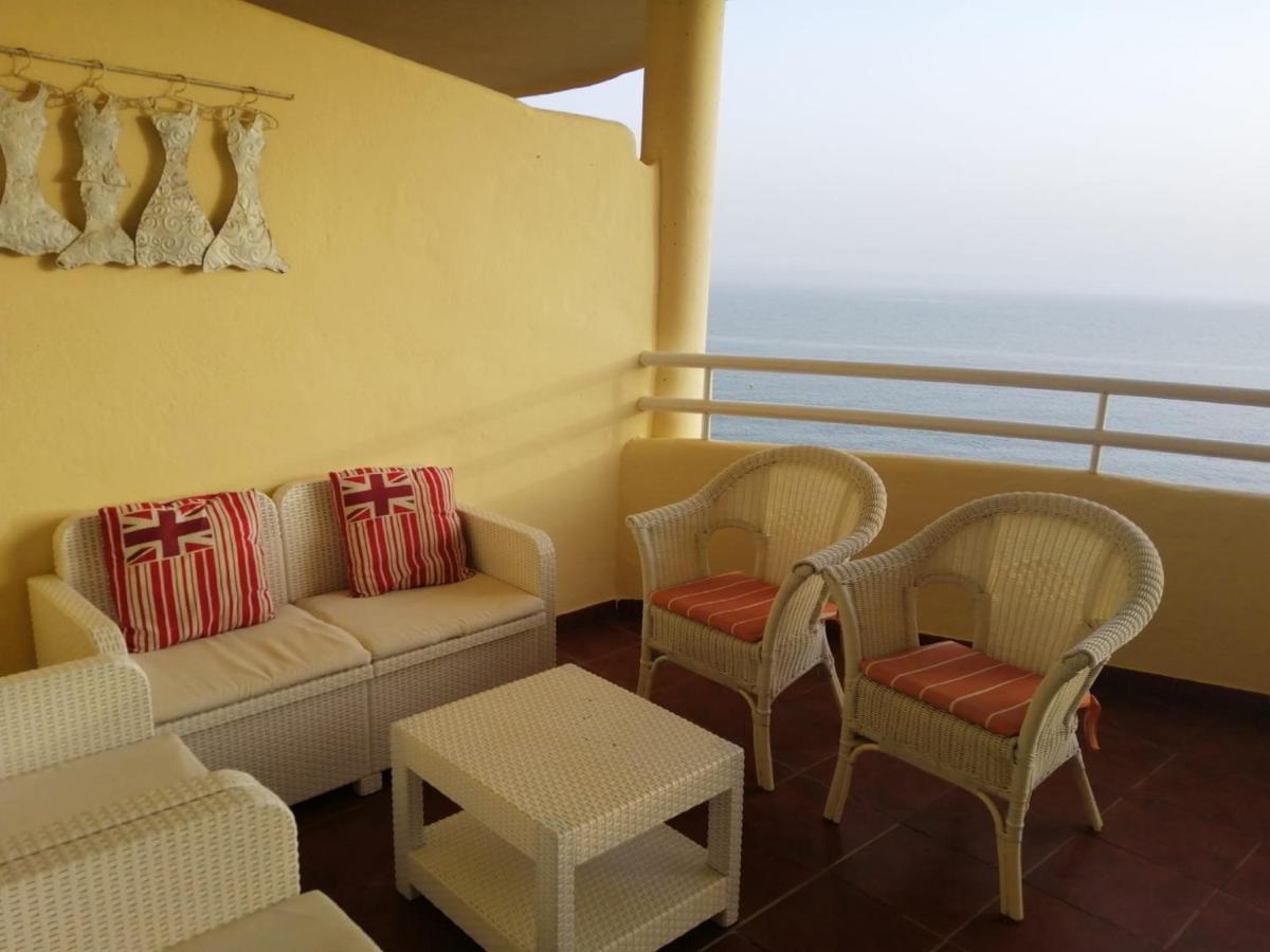 Holidays2Benalmadena Torrequebrada Sea View Front Beach With Pool Parking & Terraces Buitenkant foto